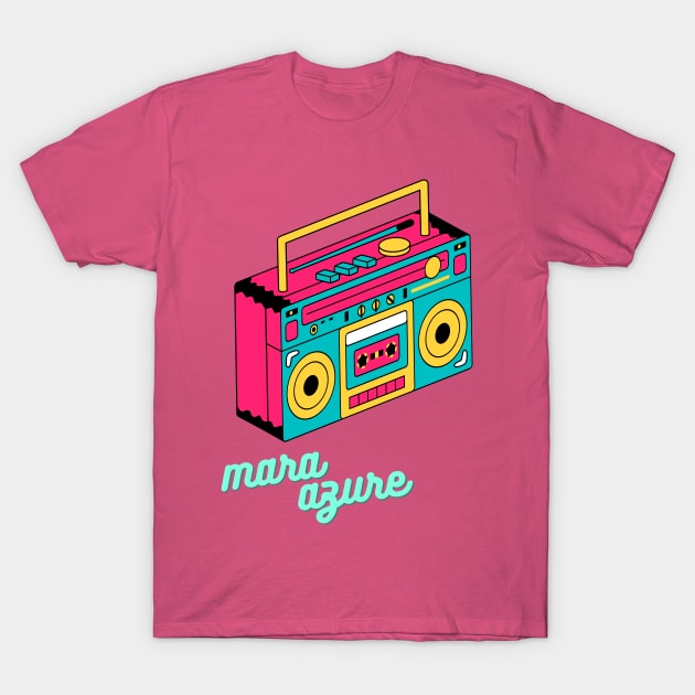 Vintage Radio T-Shirt by Mara Azure